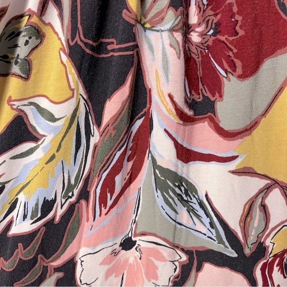 Torrid | Floral Super Soft Bow Front Skater Dress, Size 1 (1X | 14-16) - Picture 4 of 10